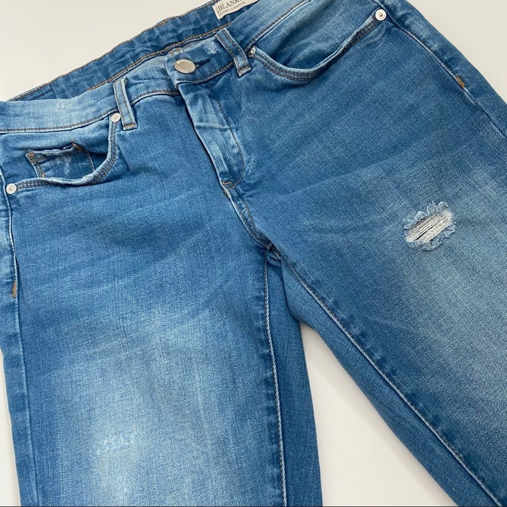 Blank NYC Classique Skinny distressed jeans 27 - Picture 2 of 11